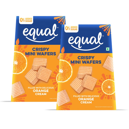 Orange Zero Added Sugar Wafer Cubes (100 gm)
