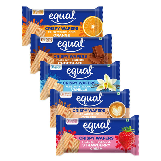 Assorted Zero Added Sugar Wafer Bars (60 gm)