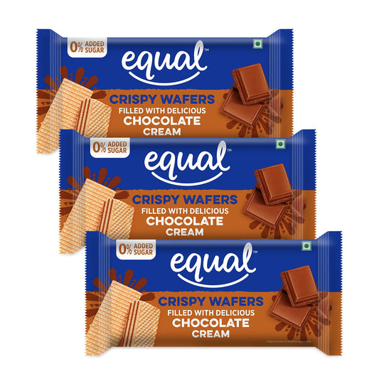 Chocolate Zero Added Sugar Wafer Bars (60 gm)