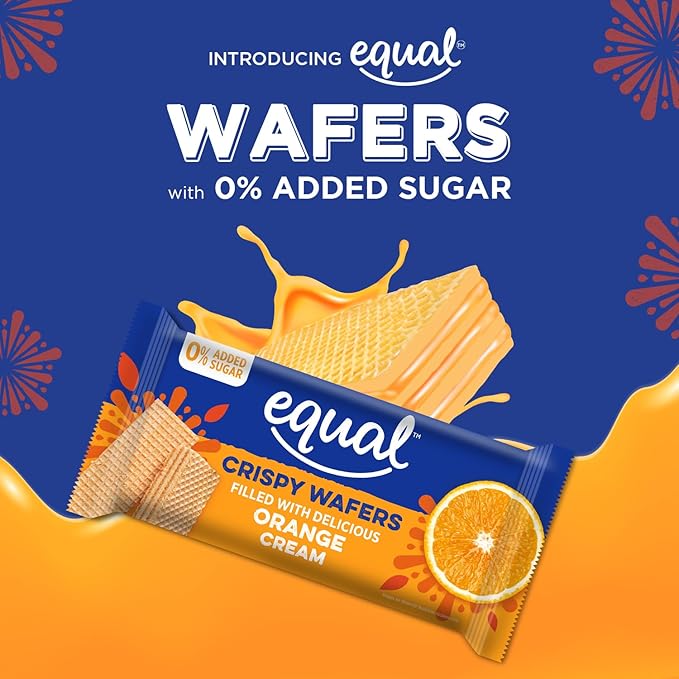 Orange Zero Added Sugar Wafer Bars (60 gm)