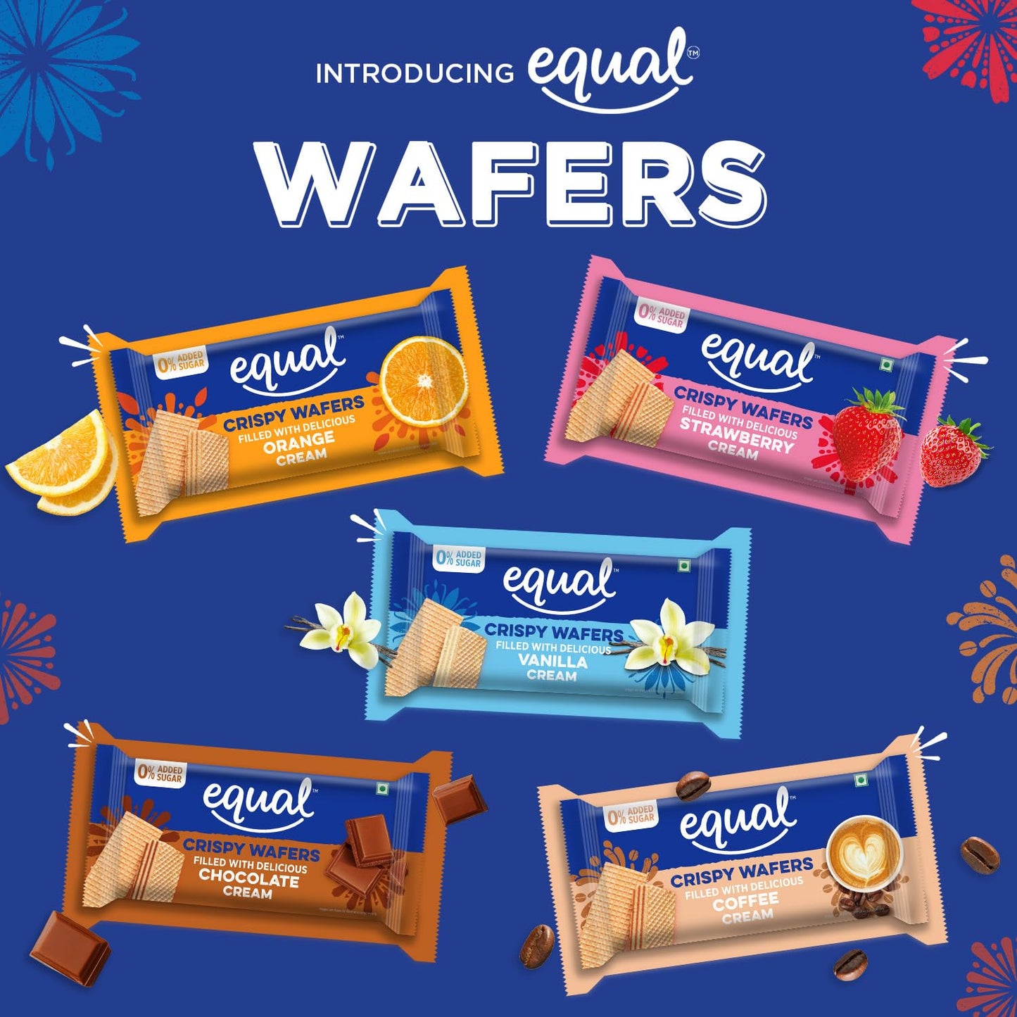 Combo of Zero Sugar Wafer Bars & Sugar-Free Mithai Box 250g