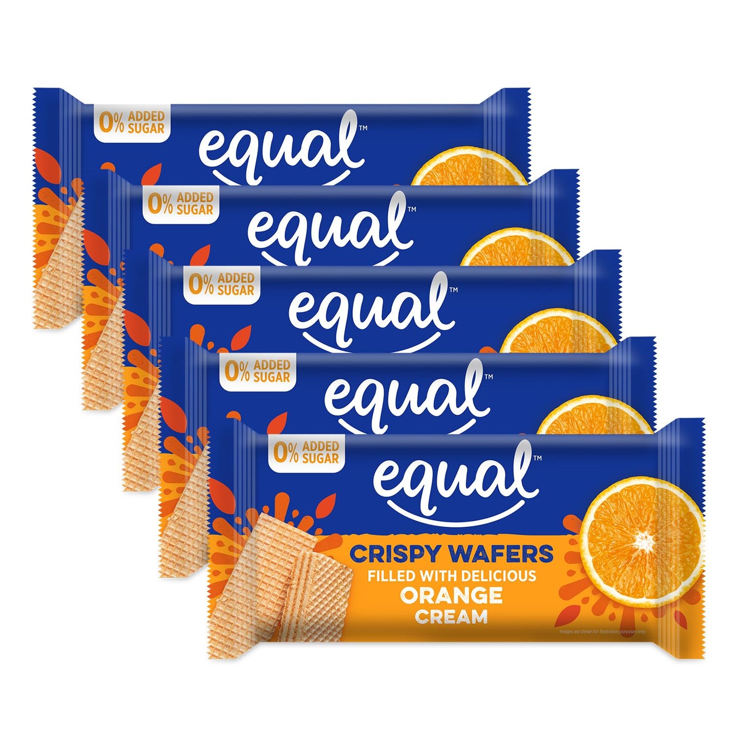 Orange Zero Added Sugar Wafer Bars (60 gm)