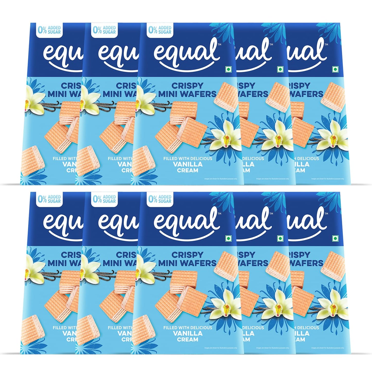 Vanilla Zero Added Sugar Wafer Cubes (100 gm)