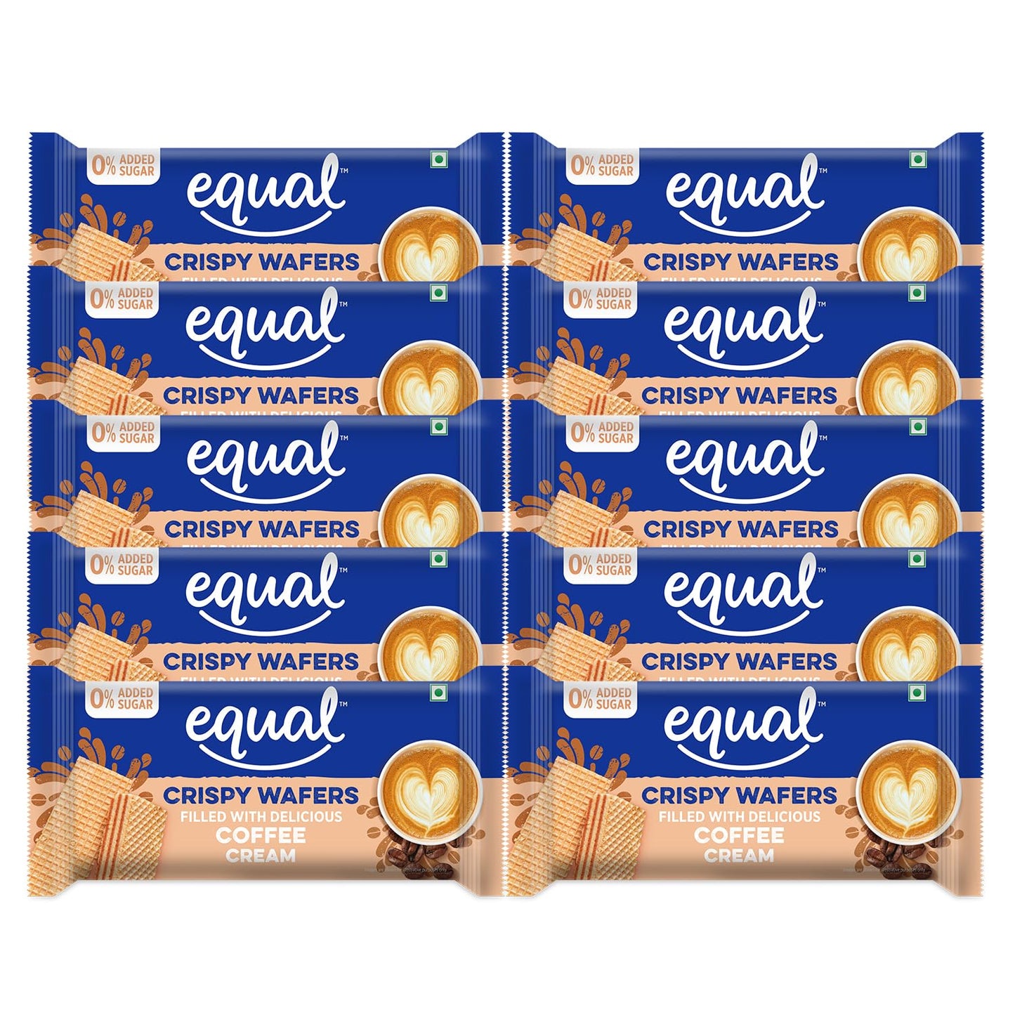 Coffee Zero Added Sugar Wafer Bars (60 gm)