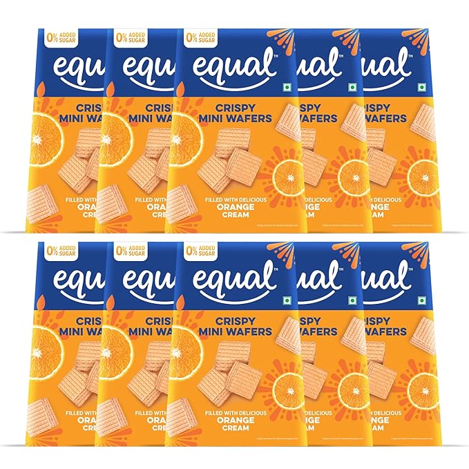 Orange Zero Added Sugar Wafer Cubes (100 gm)