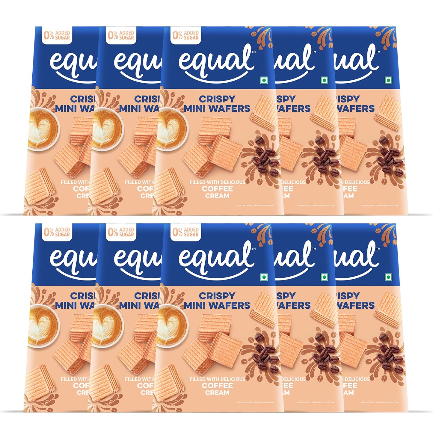 Coffee Zero Added Sugar Wafer Cubes (100 gm)