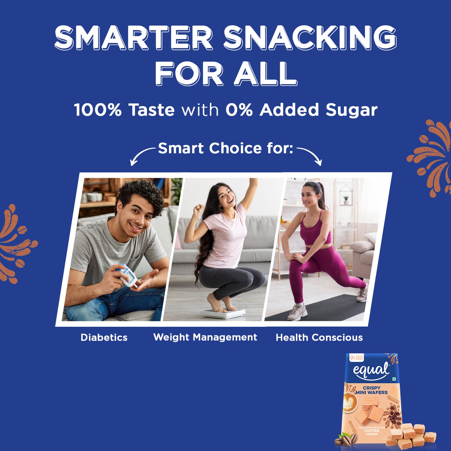Coffee Zero Added Sugar Wafer Cubes (100 gm)