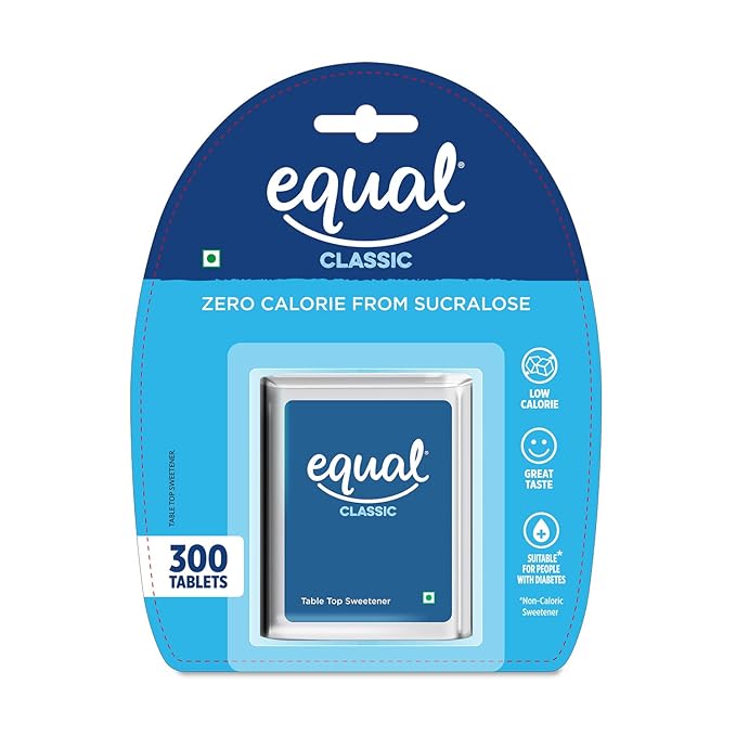 Sweetener with Equal Classic Zero Calorie #NOASPARTAME | 300 Tablets