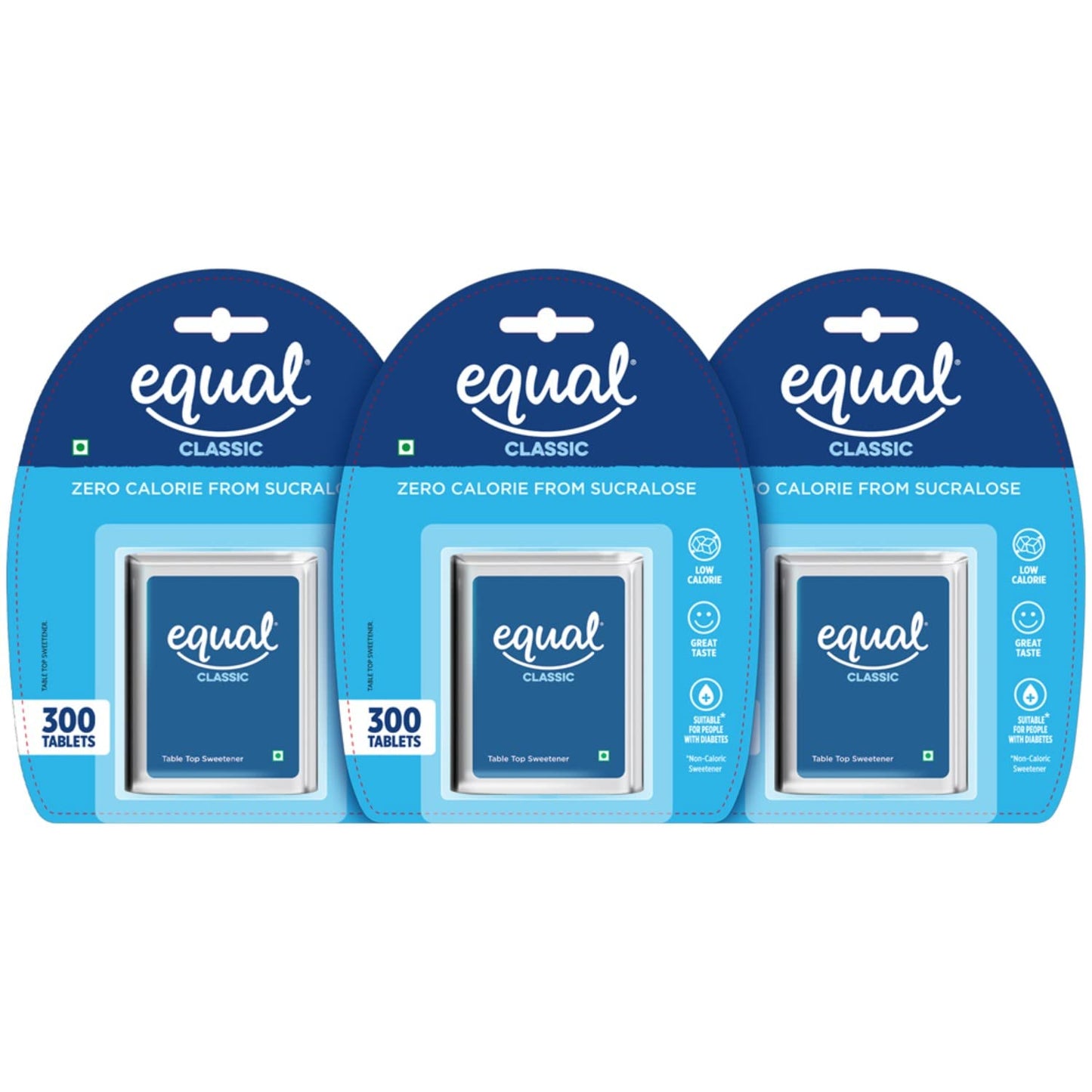 Sweetener with Equal Classic Zero Calorie #NOASPARTAME | 300 Tablets