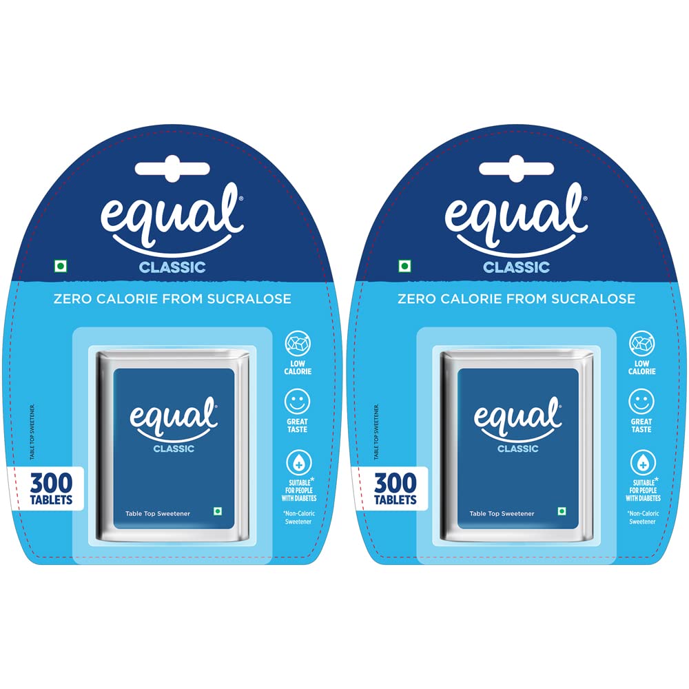 Sweetener with Equal Classic Zero Calorie #NOASPARTAME | 300 Tablets