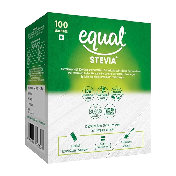 Stevia Natural Sweetener | 100 Sachets