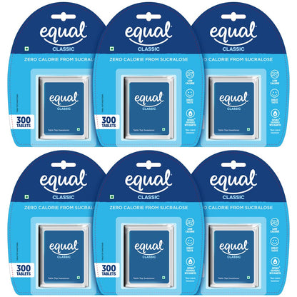 Sweetener with Equal Classic Zero Calorie #NOASPARTAME | 300 Tablets