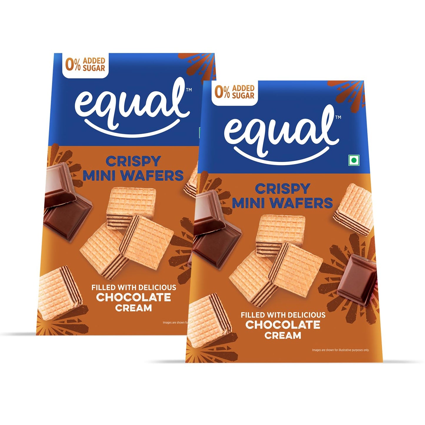 Chocolate Zero Added Sugar Wafer Cubes