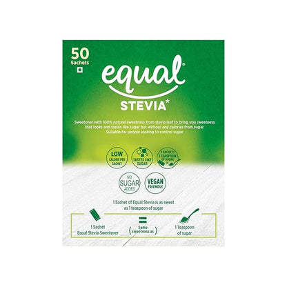 Stevia Natural Sweetener | 50 Sachets