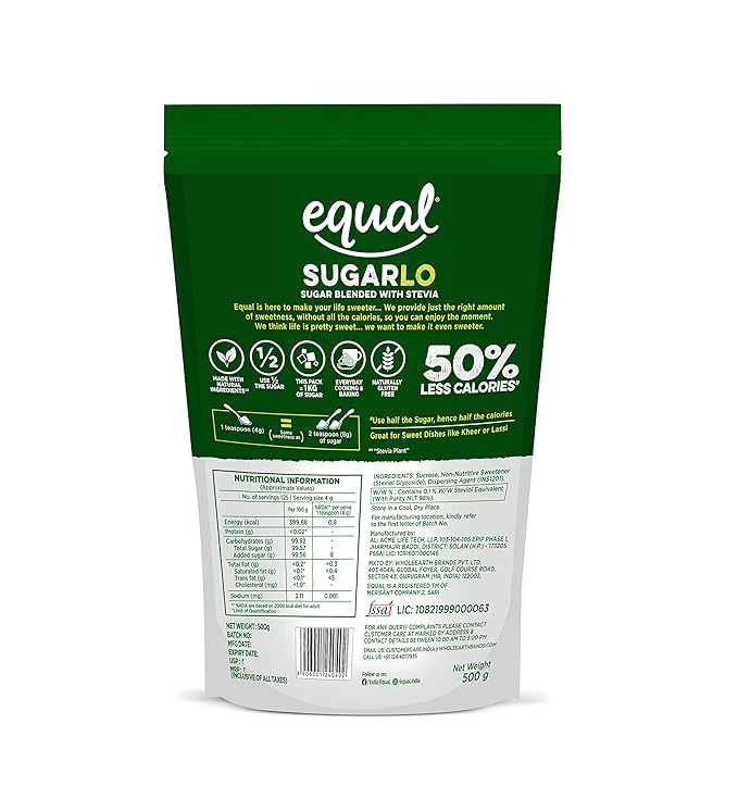 SugarLo | Sugar Blended With Stevia