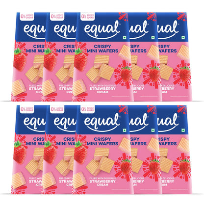 Strawberry Zero Added Sugar Wafer Cubes