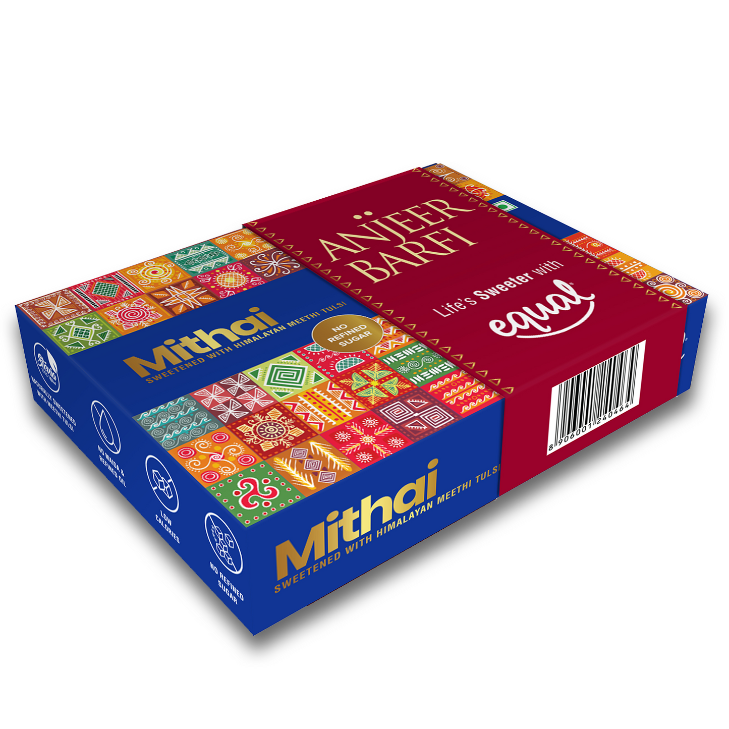 Anjeer Barfi Sugar-Free Sweets Box (250g)